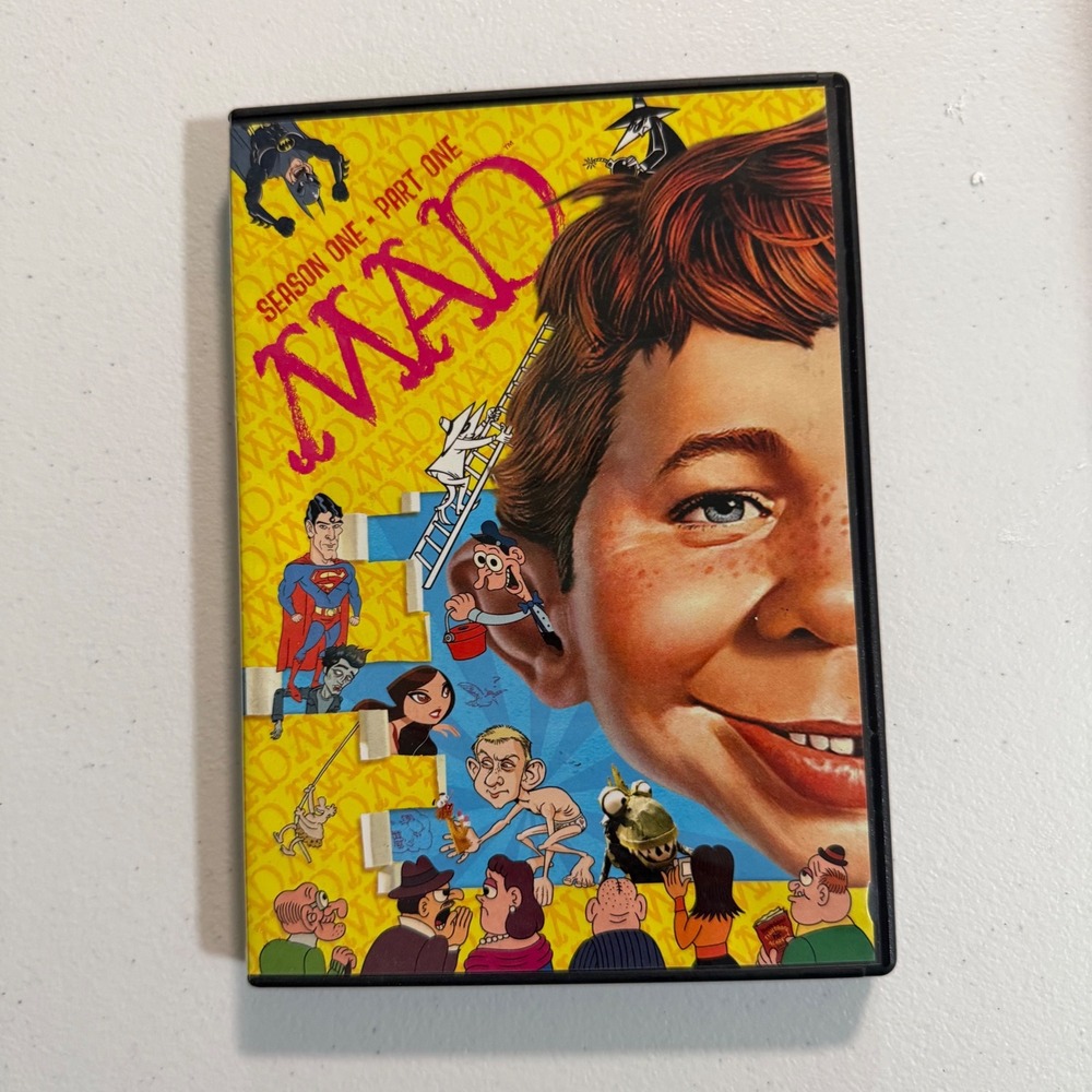 MAD Season One Part One DVD Cartoon Network Animated Sketch Series 2011